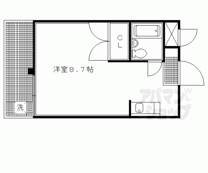 【第35長栄クリーンハイツ山黄】間取