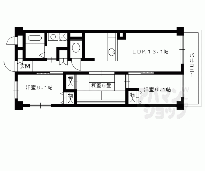 【アピアランス優貴】間取