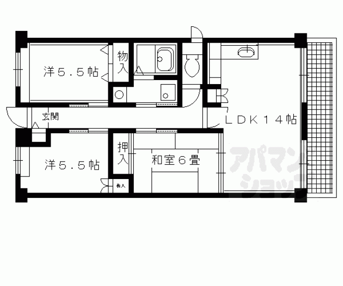 【ＫＯＨＥＥⅡ】間取