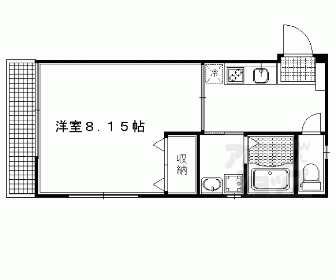 【エクセレント出町柳】間取