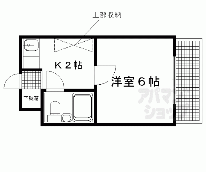 【北白川ロイヤルパレス】間取