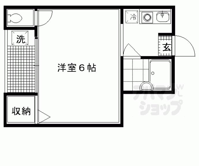 【佐脇天王町ハイツ】間取