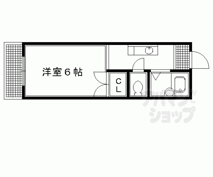【幸神ハイツ】間取