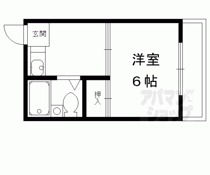 【コーポフタバ】間取