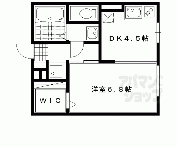 【ハイツ川西】間取