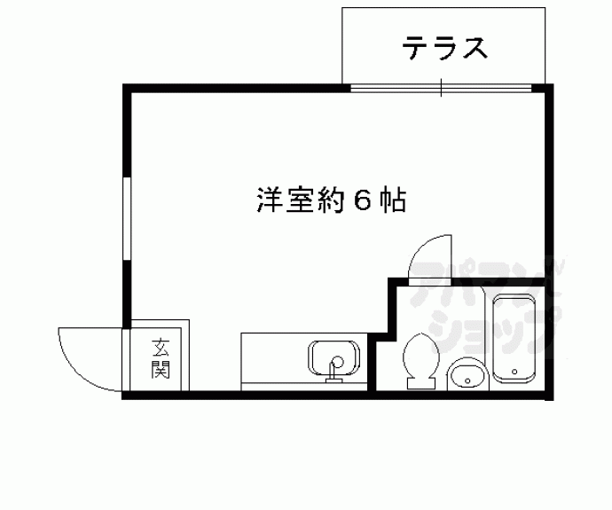 【グリーンルーフ下鴨】間取