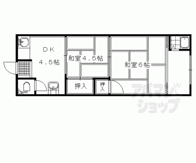 【グリーンハイツ】間取