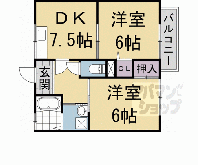 【キャロットⅡ】間取