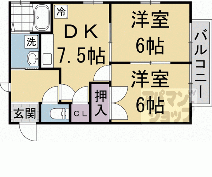 【キャロットⅡ】間取