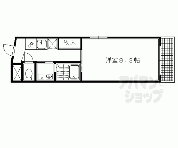 【パークウォーク御所北】間取