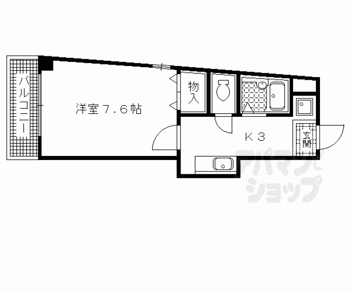 【Alps北山】間取