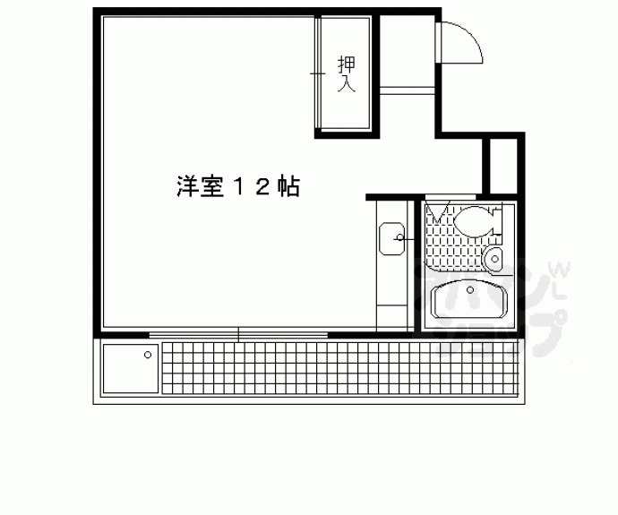【西村ビル】間取