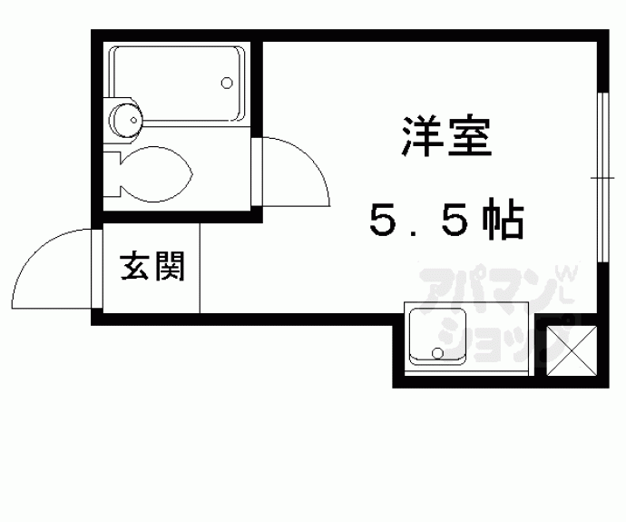 【カナーズ洛北】間取