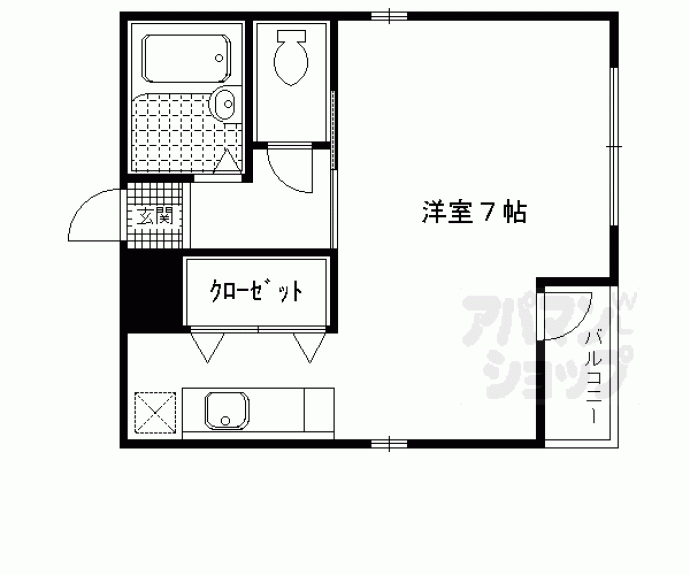 【北白川BCBGCLUB】間取