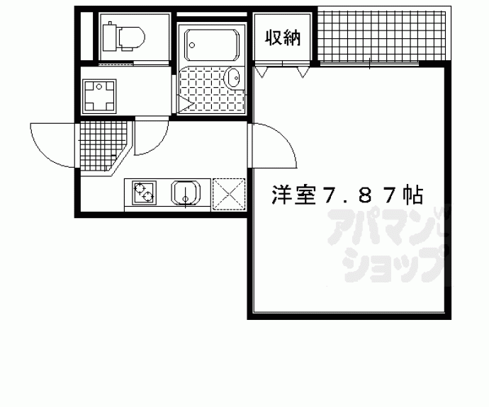 【仁王門マンション】間取