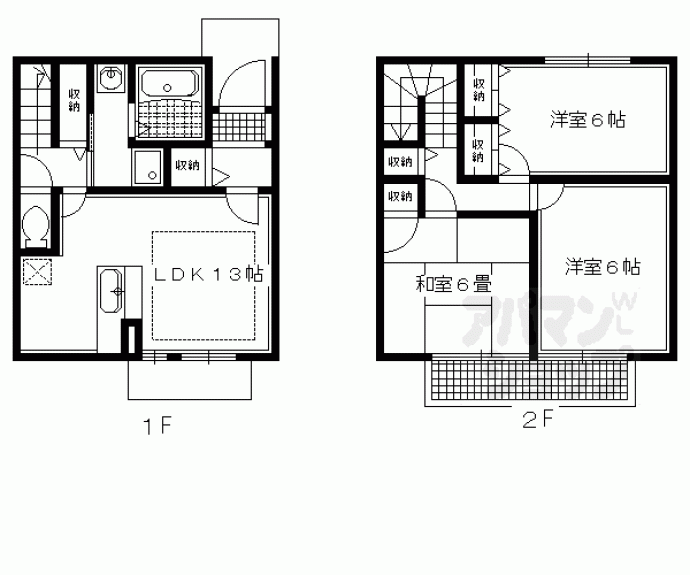 【パストラル木野】間取