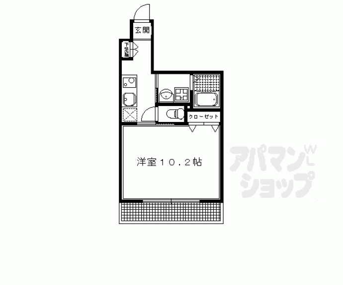 【ウィステリア弐番館】間取