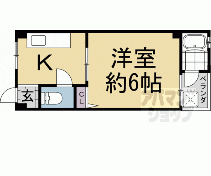 【真如堂マンション】間取