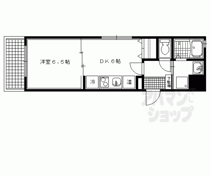 【VIA鴨川東】間取