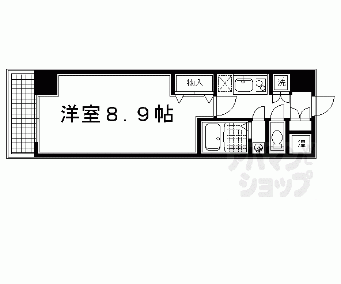【Y’sFlats西陣】間取