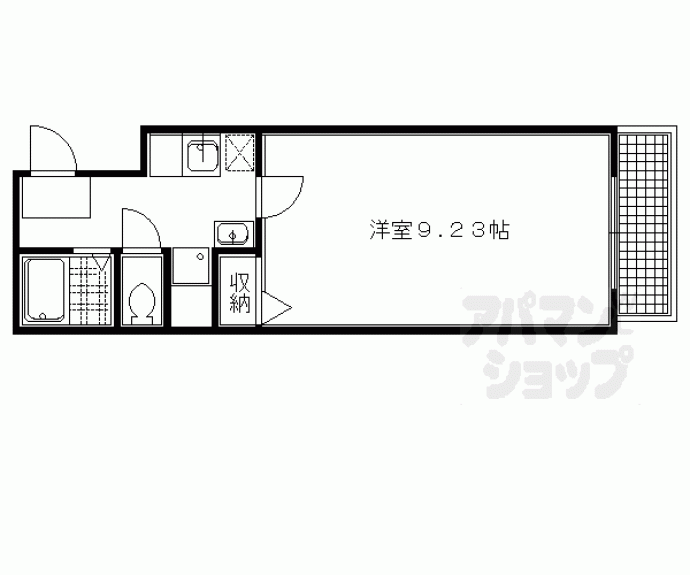 【アステー洛北】間取