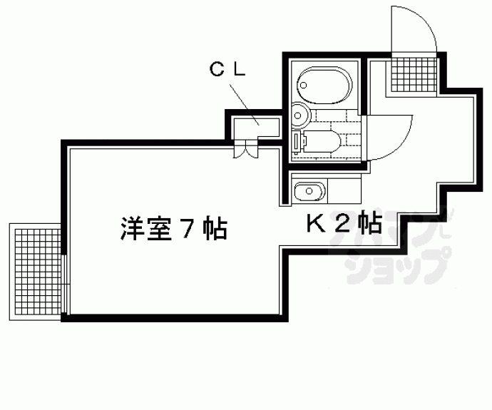 【ロジェ下鴨】間取