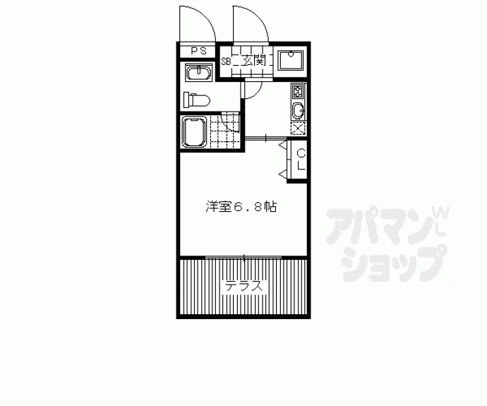 【ｐｉｅｎｉ　ｐｅｓａ】間取