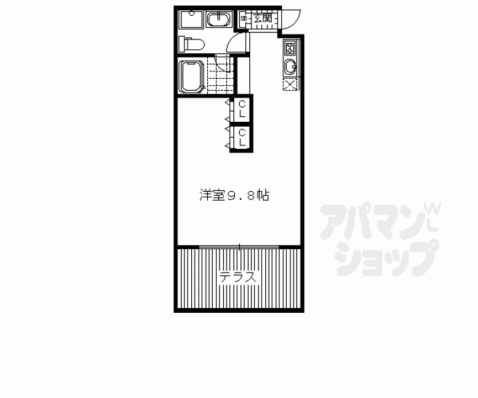 【ｐｉｅｎｉ　ｐｅｓａ】間取