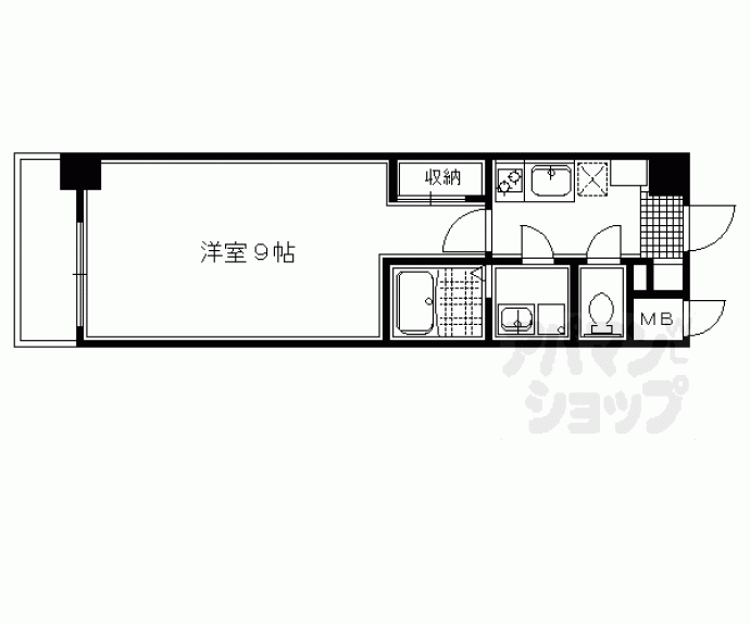 【インベスト京都修学院】間取