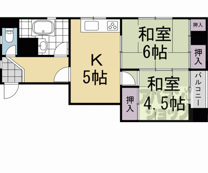 【エビスビル】間取