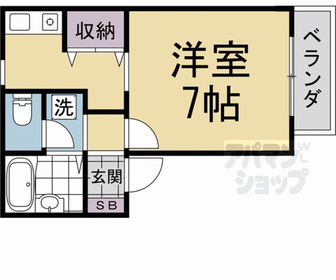 【セジュール瀬ノ内】間取