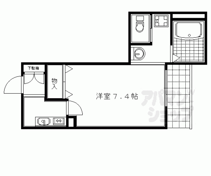 【カーサ桜馬場】間取
