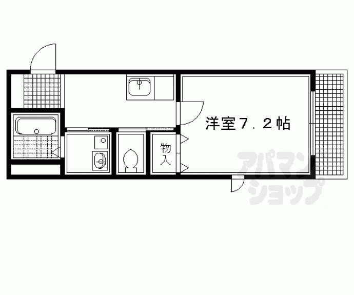 【カーサ桜馬場】間取
