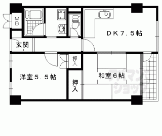 【京福修学院マンション】
