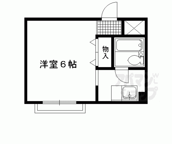 【下鴨松柏】間取
