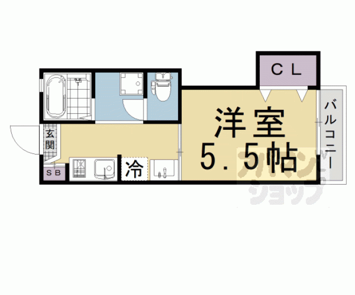 【ＭｉＯ聖護院】間取