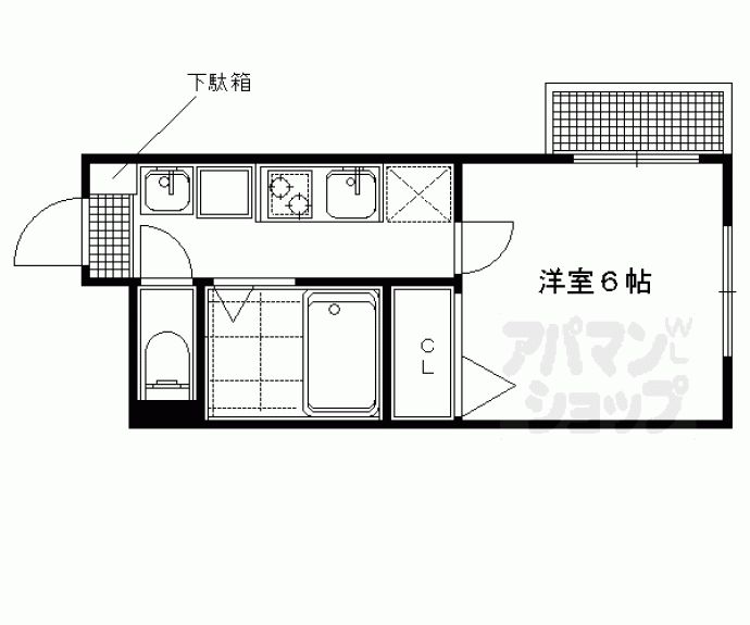 【グランドパレス吉田近衛】間取