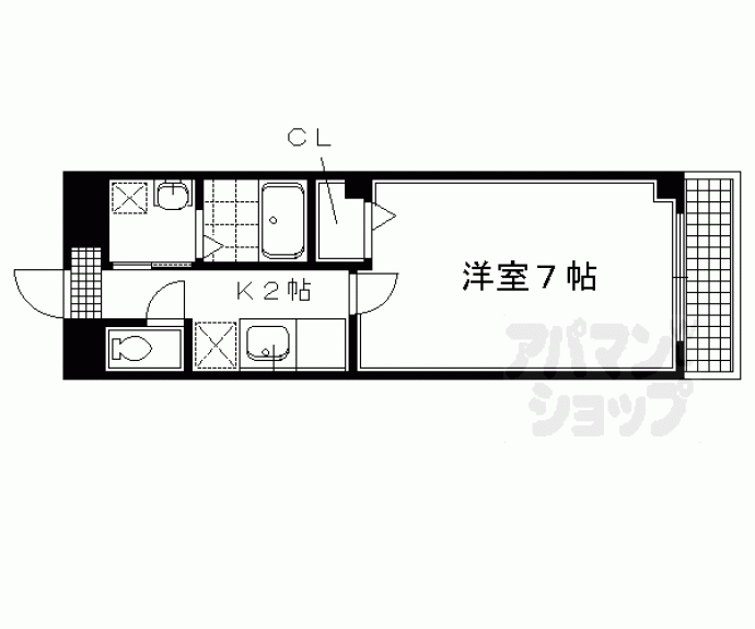 【アライブ　キノⅡ】間取