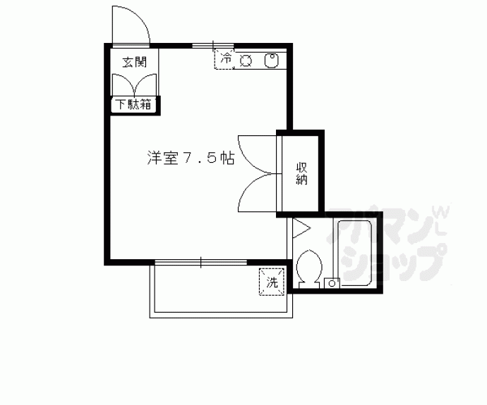 【グリーン馬町】間取
