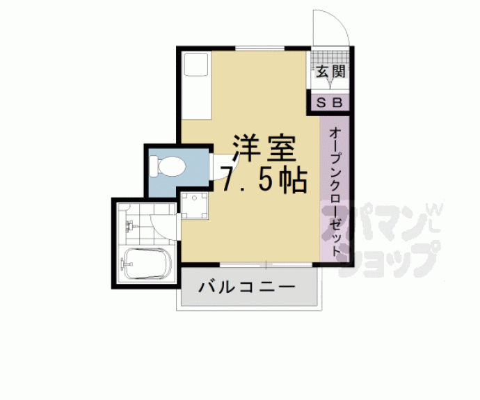 【グリーン馬町】間取