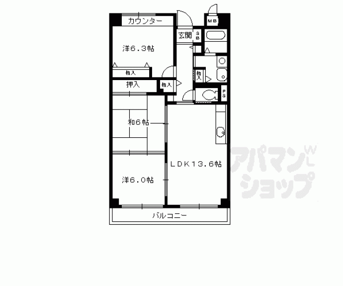 【サイト安朱】間取