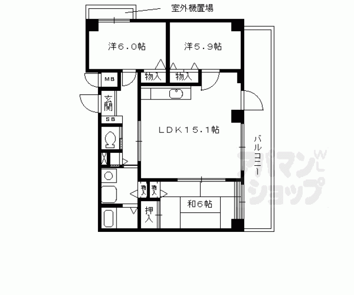 【サイト安朱】間取