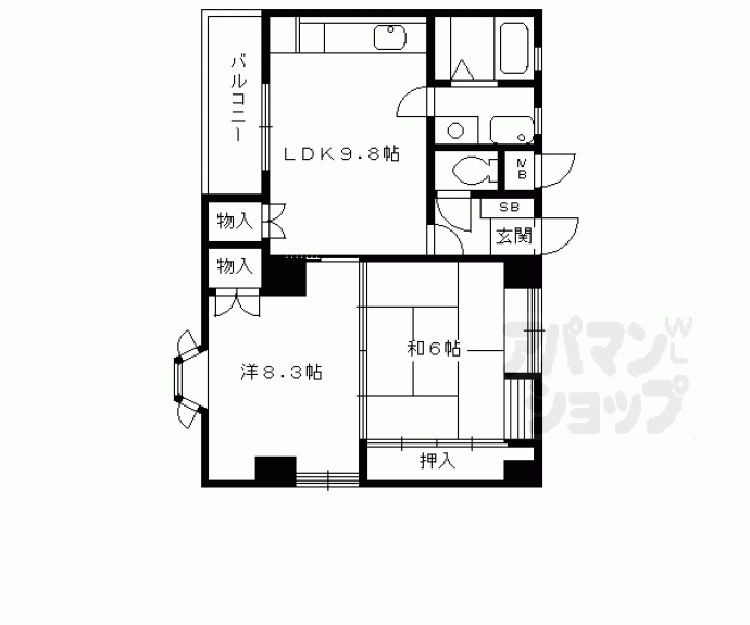 【柳小路】間取