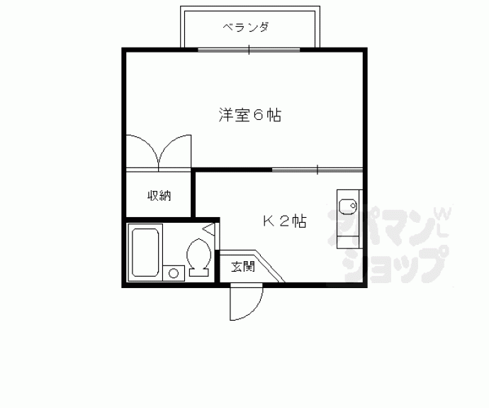 【アルカディア雄】間取