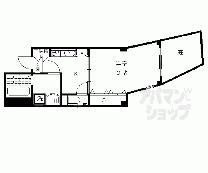 【マンショントシェイレイ】間取