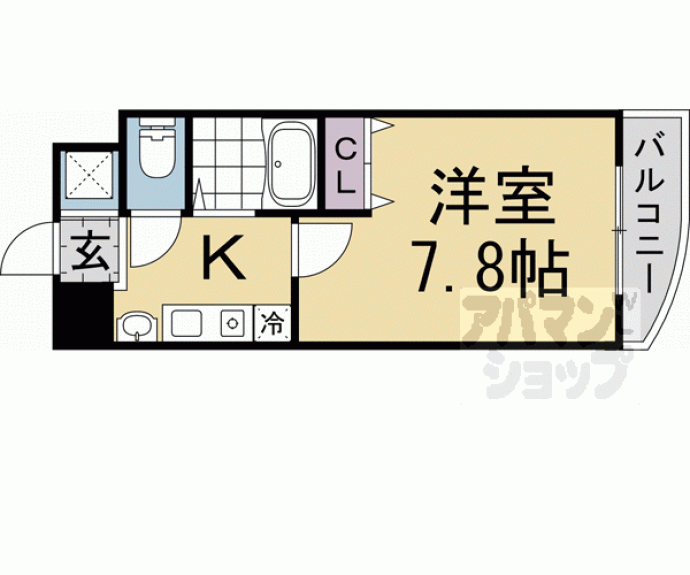 【Ｌｕｘｅ深草】間取