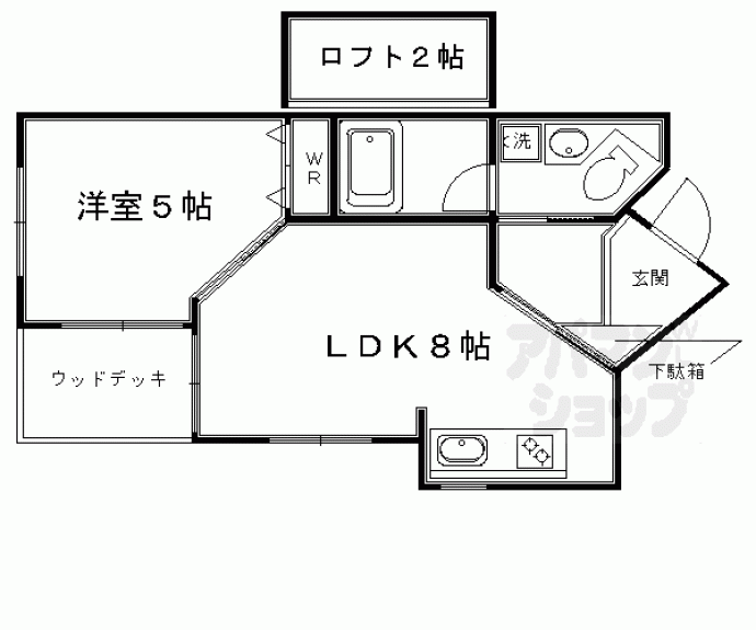 【稲荷新風庵】間取