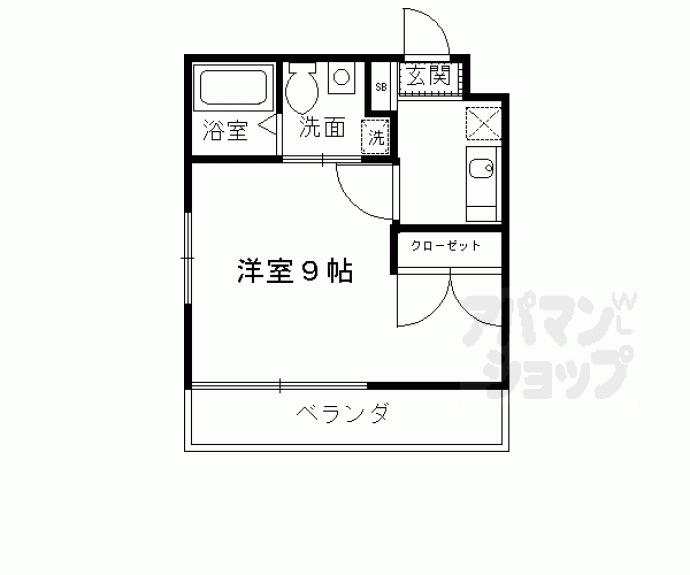 【ラナップスクエア京都駅西】間取