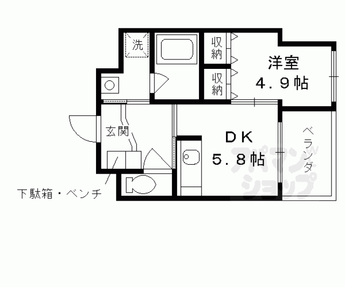 【武三ビルディング】間取