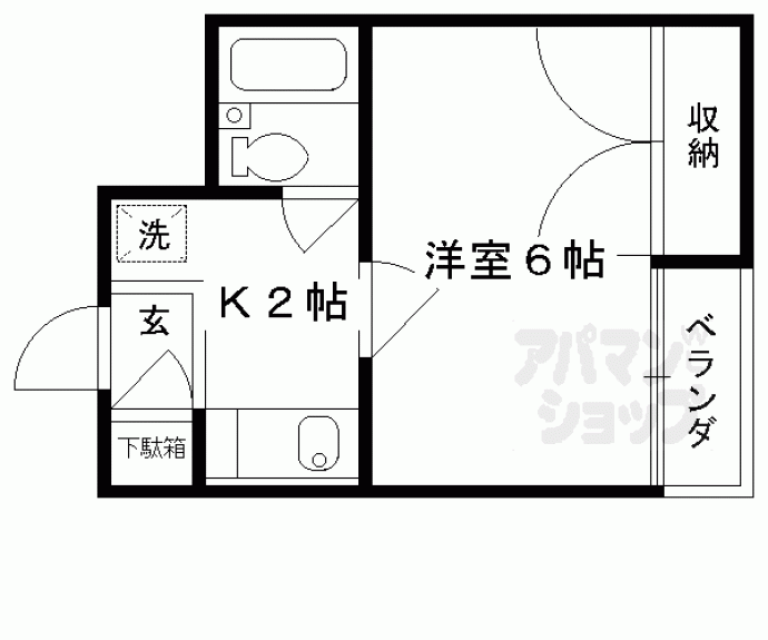 【RX吉祥院】間取